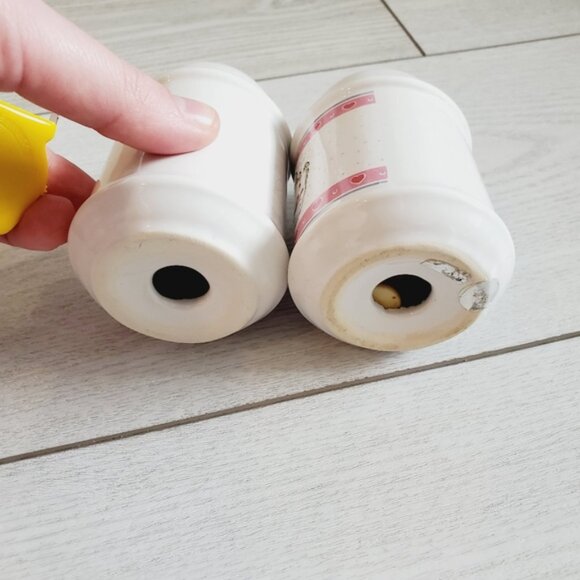 Vintage Geese In Window Salt & Pepper Shakers 90s Country Cottage - Picture 6 of 8